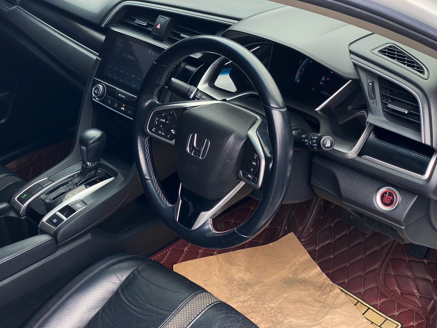 Honda Civic FC 1.8EL ปี2019 เลขไมล์ 110,xxx km.