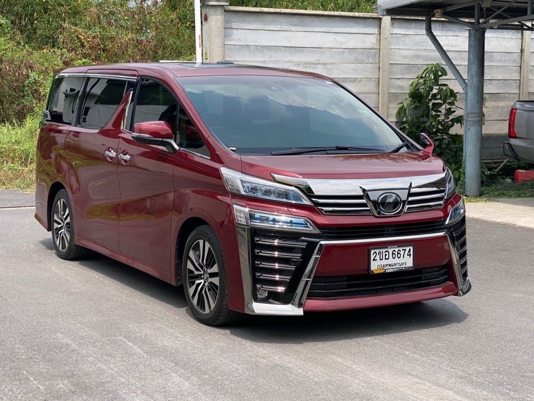 🚗 TOYOTA Vellfire 2.5 ZG Edition ปี 2018 วิ่ง 52,xxx km.