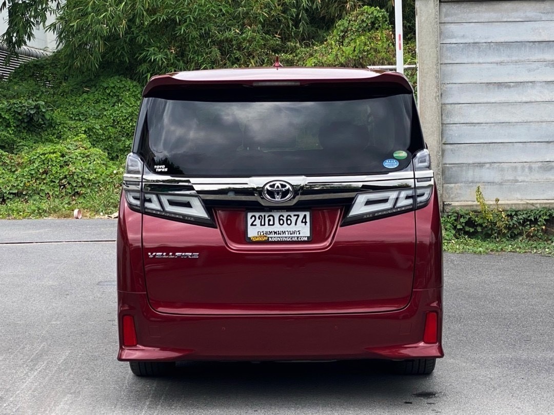 🚗 TOYOTA Vellfire 2.5 ZG Edition ปี 2018 วิ่ง 52,xxx km.