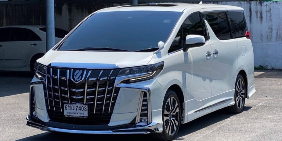 Toyota Alphard 2.5 SC Package ปี 2023 มือสอง วิ่งน้อย สภาพป้ายแดง ไมล์แท้เพียง 55,xxx กม.