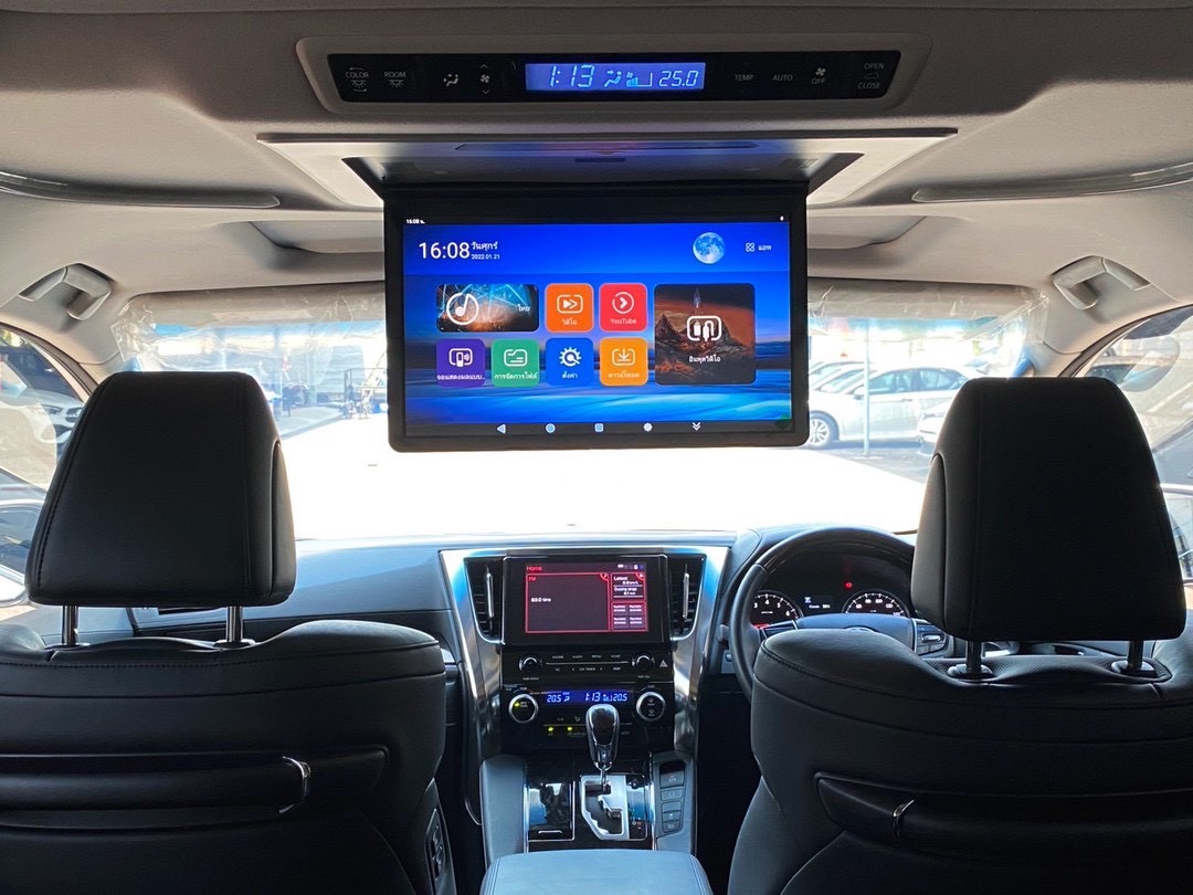 Toyota Alphard 2.5 SC Package ปี 2023 มือสอง วิ่งน้อย สภาพป้ายแดง ไมล์แท้เพียง 55,xxx กม.